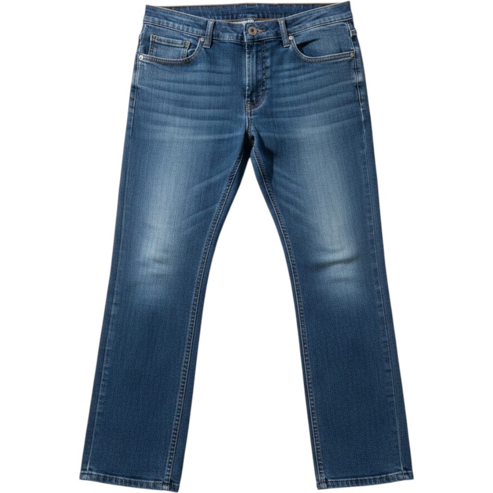 Alexander Julian Jeans Mens 36x32 Blue Good Flex Stretch Straight Leg Denim